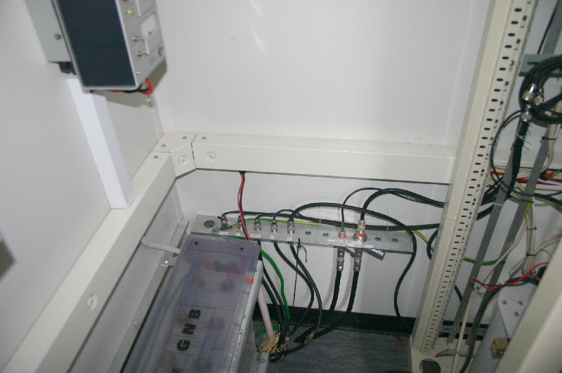 Antenna patch panel.