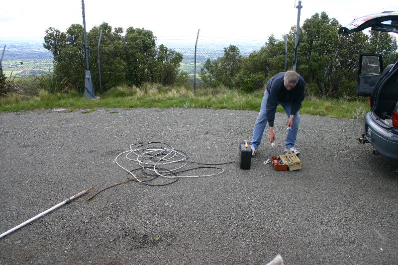 Removing the old antenna